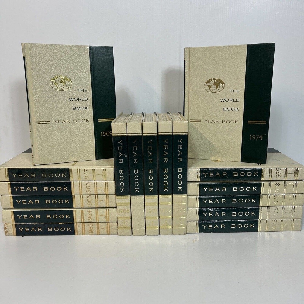 The World Book Encyclopedia yearbook 1963 - 1979 Books